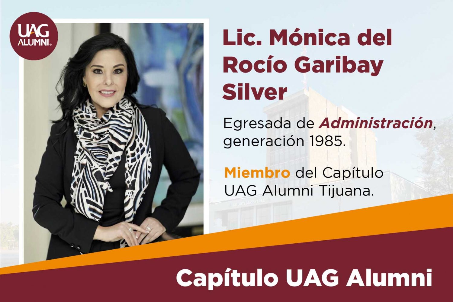 lic monica del rocio garibay egresada uag y una lider en los negocios