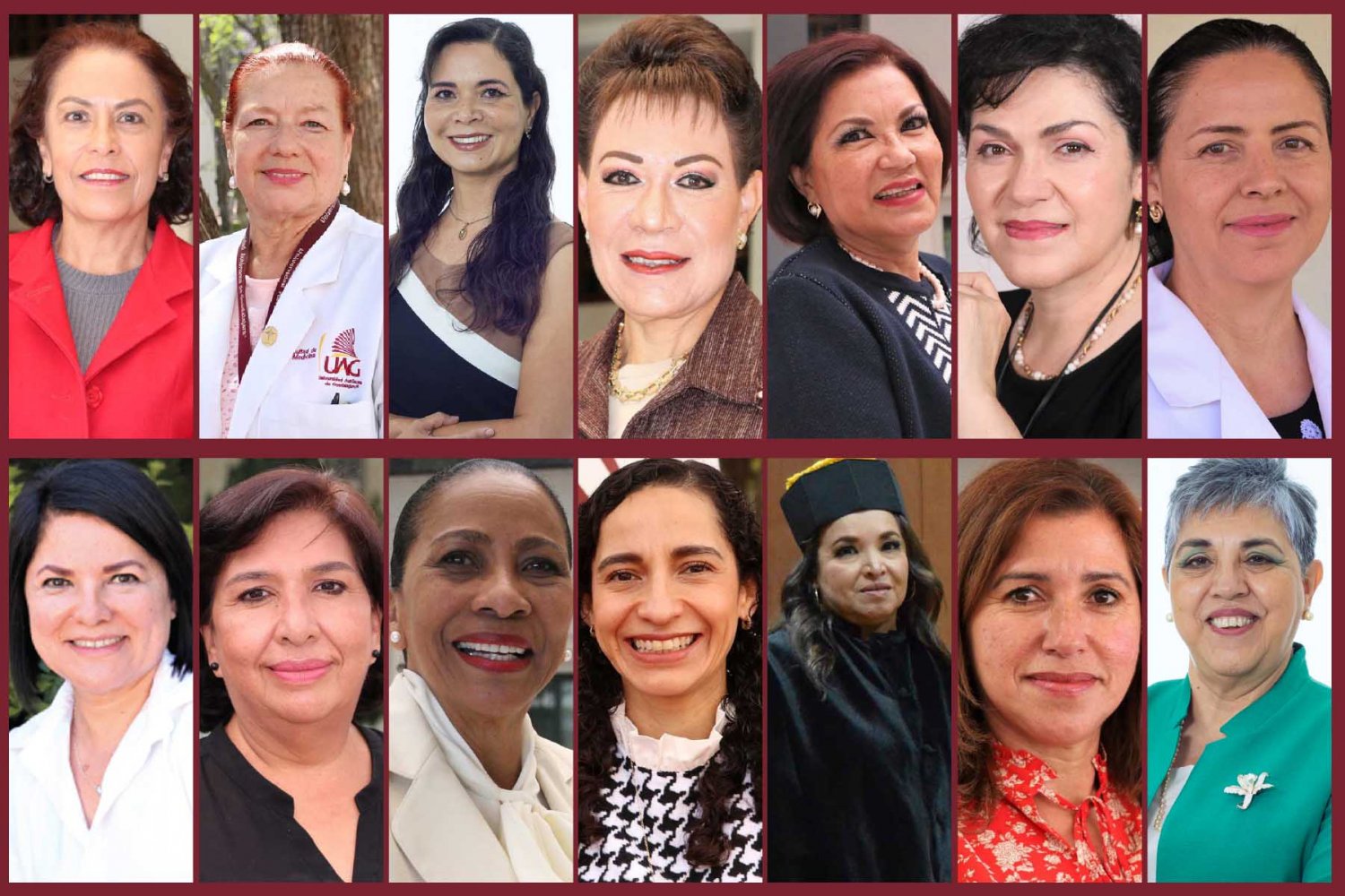 mujeres inspiradoras, colaboradoras uag, liderazgo y profesionalismo
