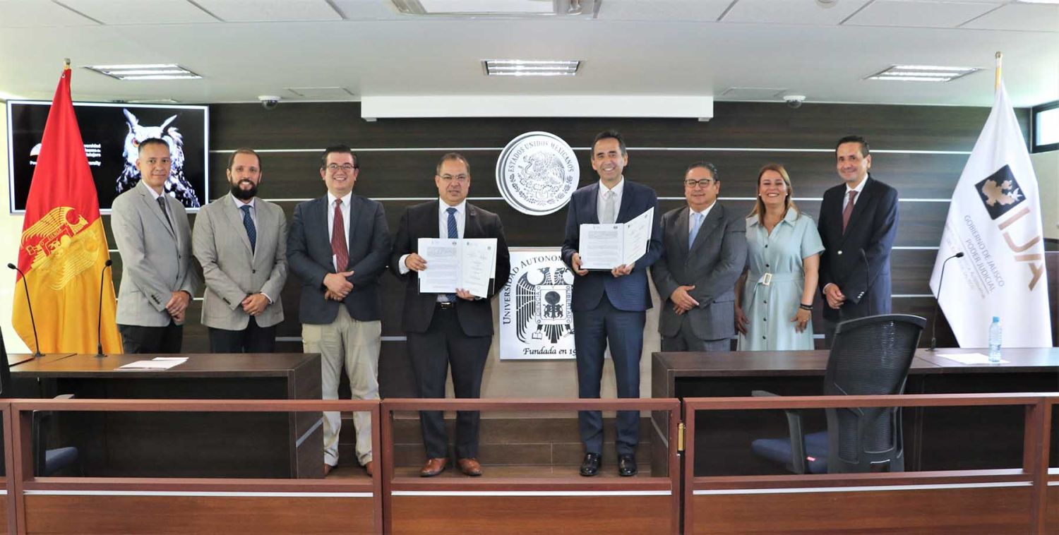 UAG e IJA firman convenio de colaboración UAG Media Hub